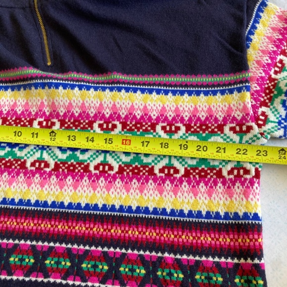 Talbots women’s lambs wool blend quarter zip sweater - Picture 6 of 7